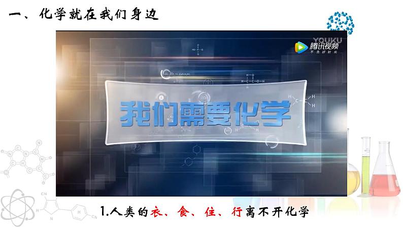 绪言  化学使世界变得更加绚丽多彩- 2022-2023学年九年级化学上册同步优质课件（人教版）第3页