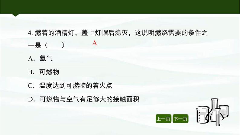 鲁教版初中化学九上 第六单元  第一节 燃烧与灭火课件08