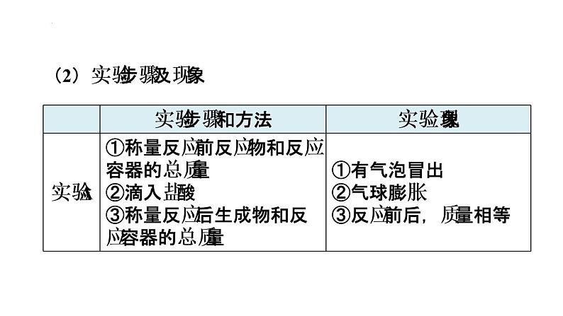 鲁教版初中化学九上 第五单元 第一节 化学反应中的质量守恒 课件06