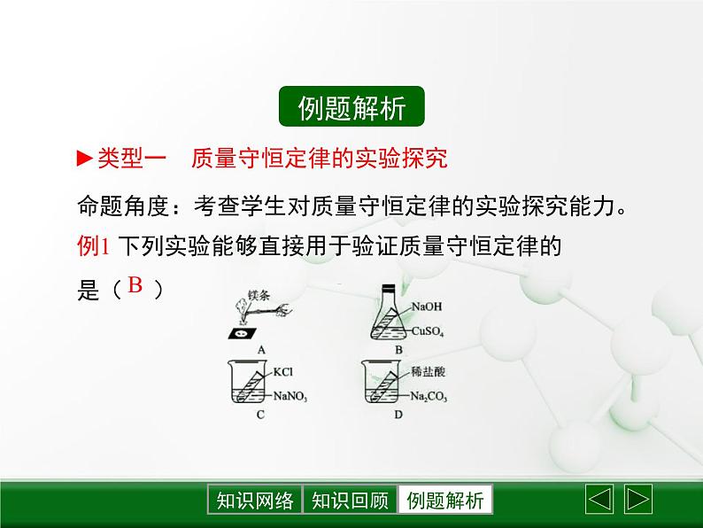 鲁教版初中化学九上 第五单元 第一节 化学反应中的质量守恒课件08