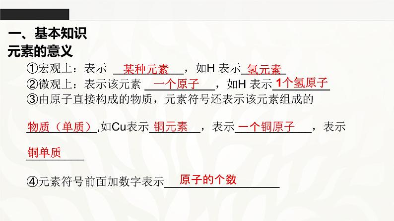 鲁教版初中化学九上 第二单元  第四节 元素课件08