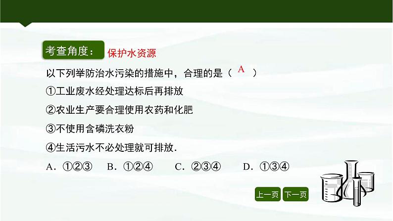 鲁教版初中化学九上 第十一单元 第四节 化学与环境保护课件第4页