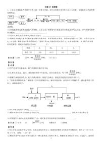 初中化学中考二轮专题 07 流程题（老师版）