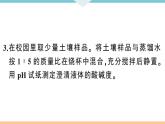 初三人教版九年级化学下册安徽习题讲评课件同步练习3十单元酸和碱8实验活动7溶液酸碱性的检验