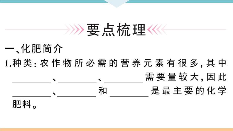 初三人教版九年级化学下册安徽习题讲评课件同步练习4十一单元盐化肥5课题2化学肥料第2页