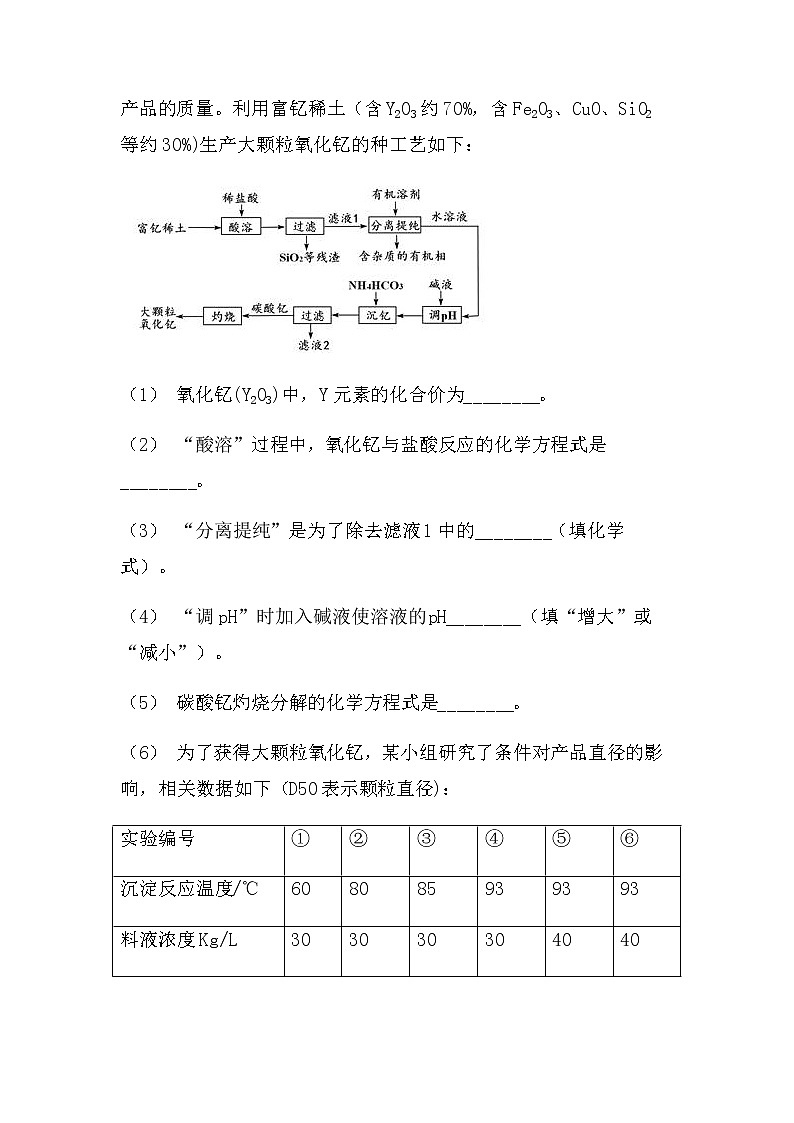 2022中考化学实验探究题：生产流程（押题型）（无答案）第2页
