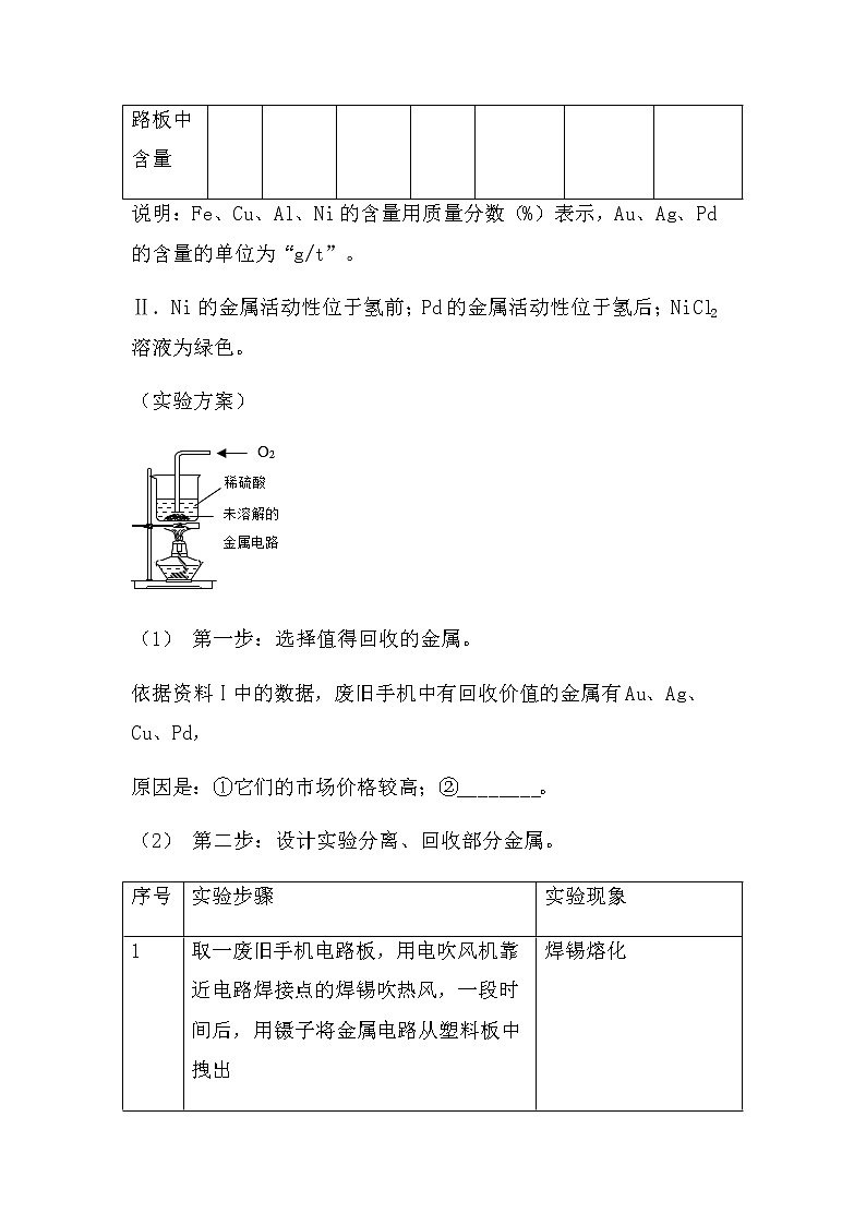 2022中考化学总复习专题突破：实验探究题（金属回收与利用）（无答案）第2页