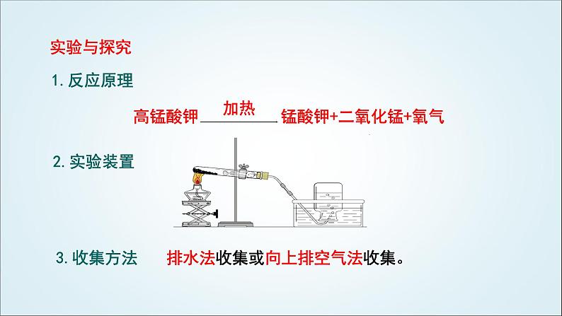 人教版九年级化学上册实验活动1氧气的实验室制取与性质课件05