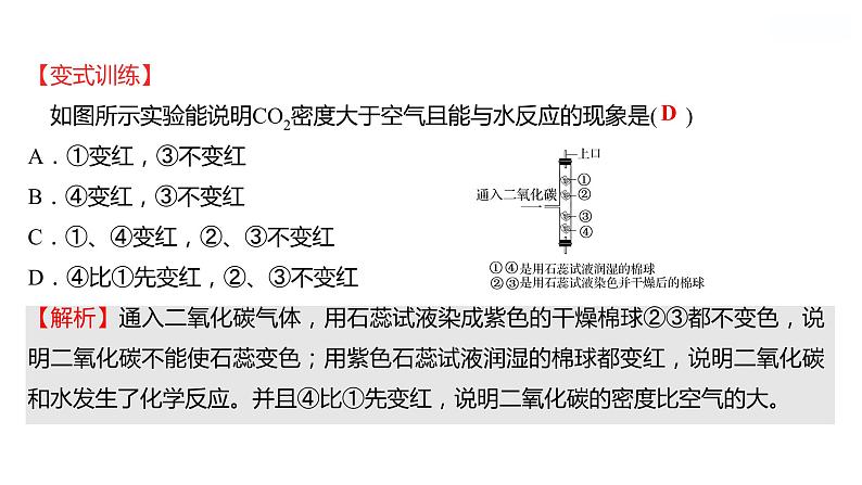 第六单元　第三节　第2课时　二氧化碳的性质和用途 课件  2022-2023 鲁教版 化学 八年级08