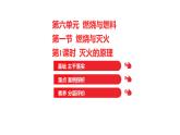 第六单元　第一节　第1课时　灭火的原理 课件  2022-2023 鲁教版 化学 八年级