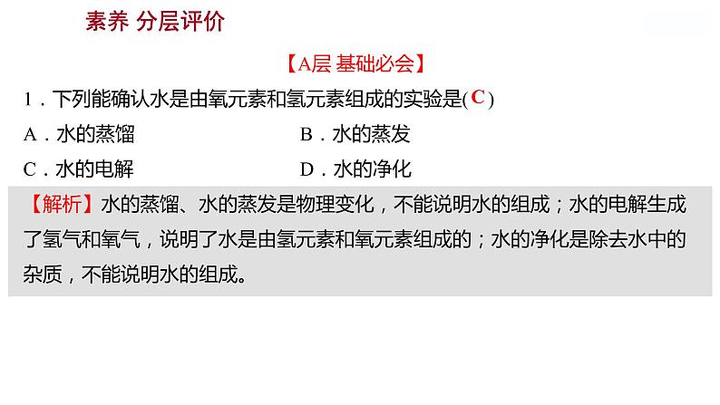 第二单元　第三节　第1课时　水的分解 课件  2022-2023 鲁教版 化学 八年级第8页