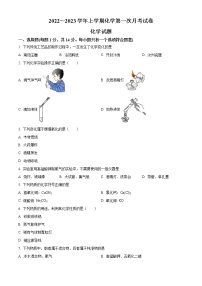 河南省郑州市登封市嵩阳中学2022-2023学年九年级上学期第一次月考化学试题