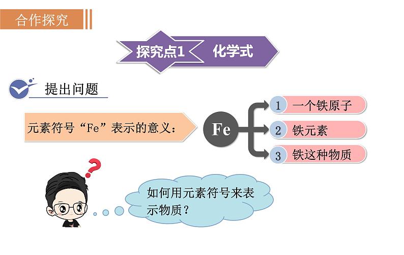 人教版九年级化学上册课件 4.4.1 化学式第3页