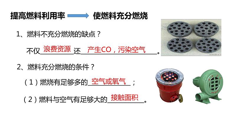 人教版初中化学九年级上册第七单元 课题2  燃料的合理利用与开发   课件04