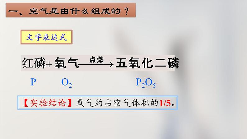 2.1空气课件    九年级化学人教版上册07