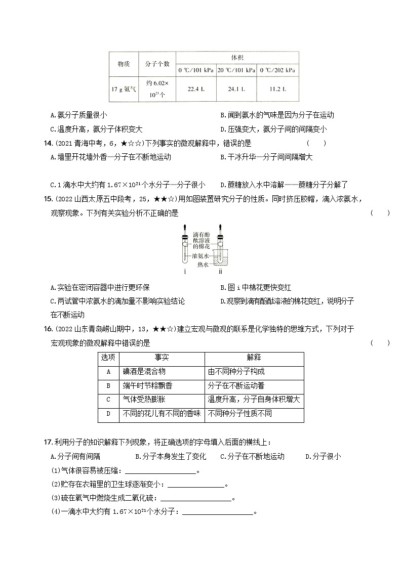 〖卷06】专项巩固训练卷（一）（无答案）九年级化学上册考前集训（人教版）第3页