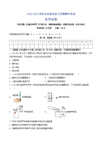 【培优分级练】人教版化学九年级 期中考试测评卷（含解析）-本册综合