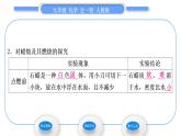 人教版九年级化学第一单元走进化学世界课题2　化学是一门以实验为基础的科学第1课时　对蜡烛及其燃烧的探究习题课件