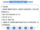 人教版九年级化学第十单元酸和碱人教版九年级化学第十单元酸和碱实验活动6、7　酸、碱的化学性质及溶液酸碱性的检验习题课件习题课件