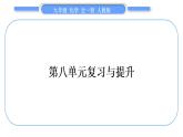 人教版九年级化学第八单元金属和金属材料第八单元复习与提升习题课件