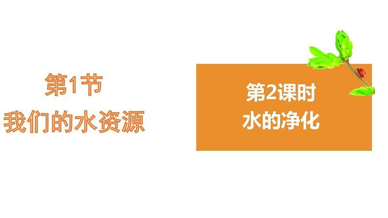 4.1 我们的水资源 第2课时 课件-2022-2023学年九年级化学科粤版上册第1页