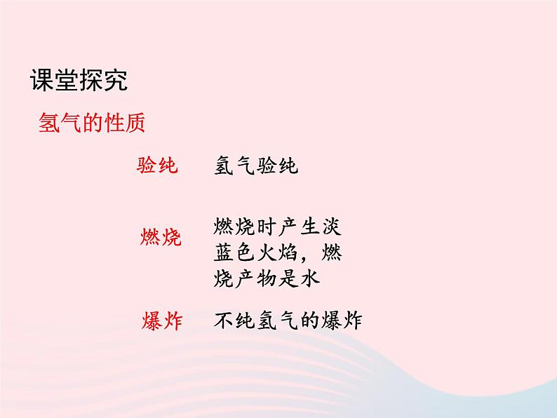 科粤版九年级化学上册第五章燃料课题1洁净的燃料--氢气课件06