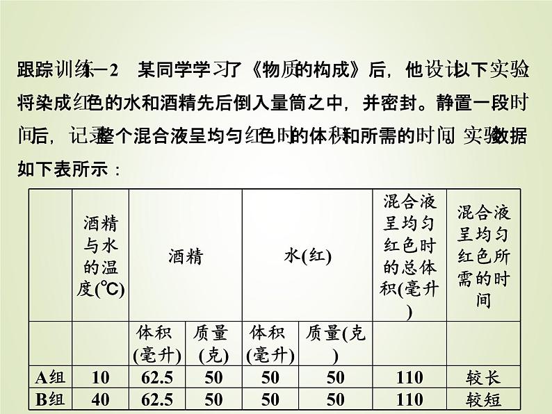 中考化学复习微专题1常见现象的微观解释精讲课件第5页