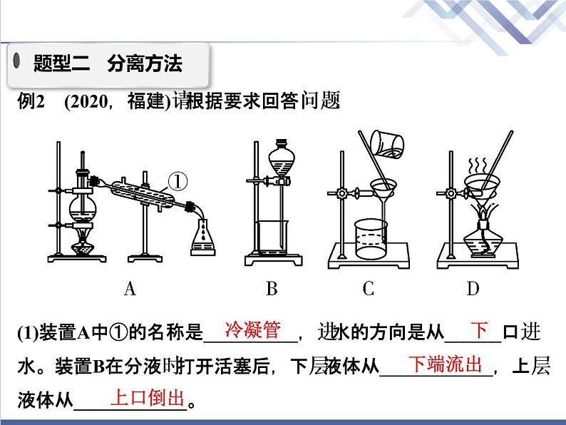 中考化学复习微专题3物质的分离与提纯精讲课件第7页