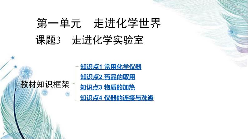 课题3　走进化学实验室同步课件01
