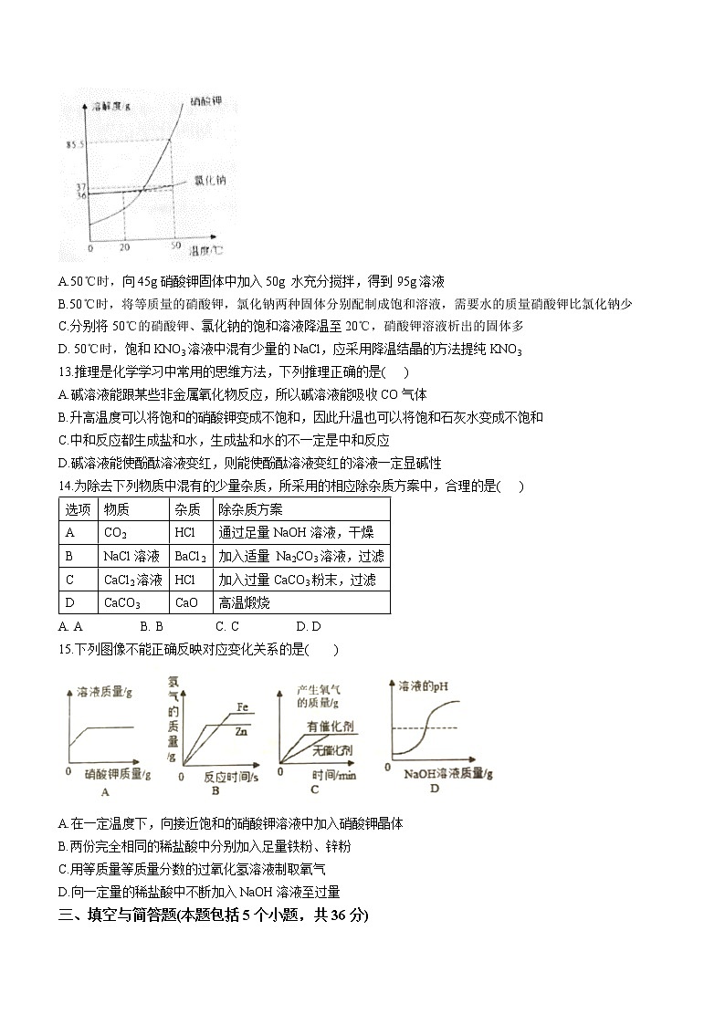 山东省烟台市蓬莱区2022-2023学年九年级上学期期中化学试题(含答案)第3页
