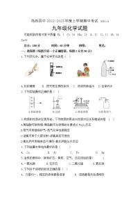 黑龙江省鸡西市第四中学2022-2023学年九年级（五四学制）上学期期中考试化学试题(含答案)