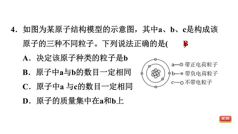 中考化学复习第12课时构成物质的微粒及其性质课后练课件06