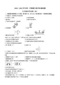 河南省平顶山市汝州市有道实验学校2022-2023学年九年级上学期期中化学试题（含答案）