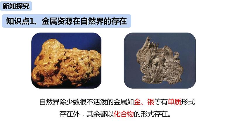 人教版化学九年级下册第8单元 课题3 金属资源的利用和保护（第一课时）课件+素材06