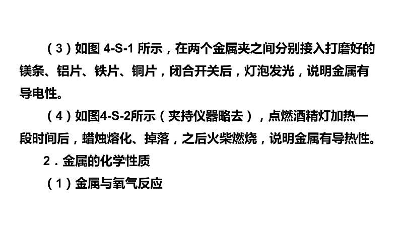 实验活动4　金属的物理性质和某些化学性质 课件07