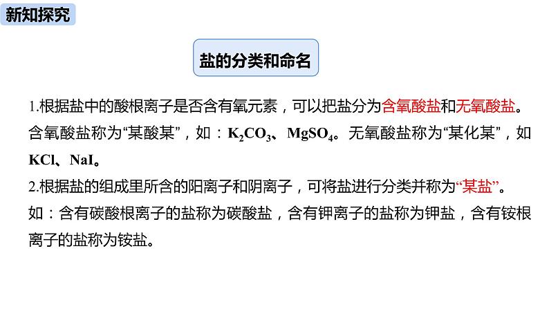 人教版化学九年级下册第11单元 课题1 生活中常见的盐（第一课时）课件+素材06