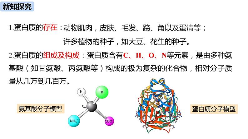 人教版化学九年级下册第12单元 课题1 人类重要的营养物质课件06