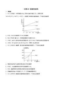 2020-2022年江苏中考化学3年真题分项汇编 专题05 溶解度曲线（学生卷+教师卷）