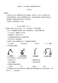 陕西省咸阳市礼泉县2022-2023学年九年级上学期期中学科素养评价化学试题(含答案)