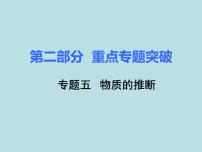 初三九年级化学下册1复习资料二部分重点专题突破5专题五物质的推断