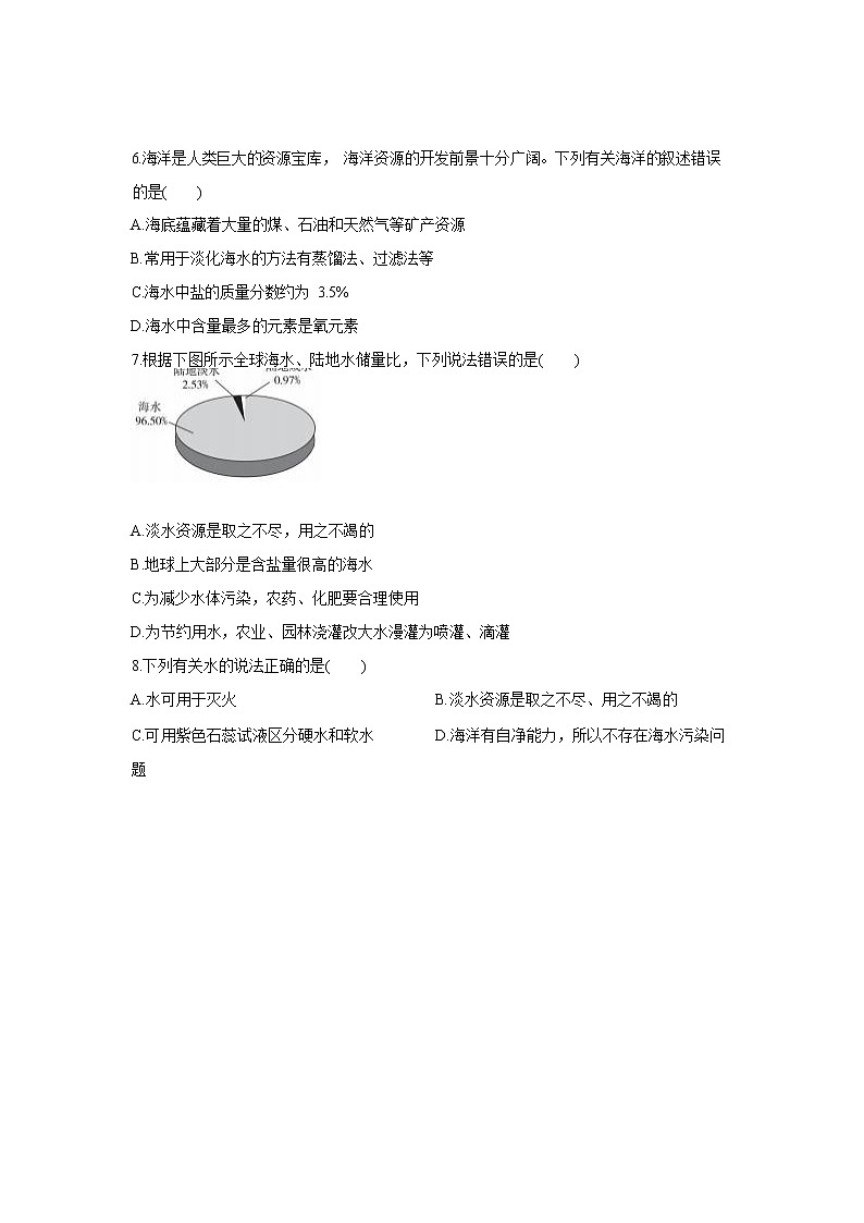 8.1《海洋化学资源》课件PPT+教案+练习02