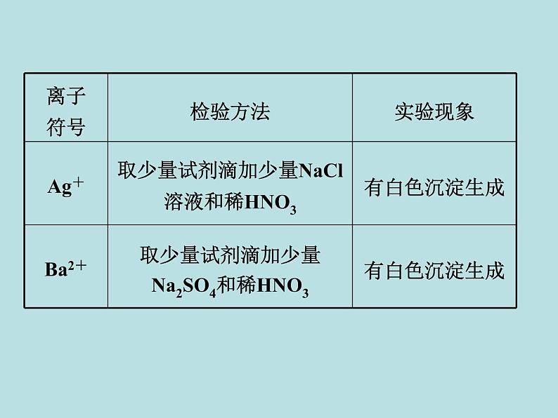 初三九年级化学下册复习资料二部分重点专题突破专题三物质的检验鉴别和共存课件第8页