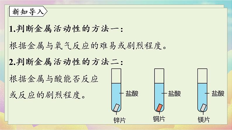 人教化学九（下）第8单元 课题2 金属的化学性质 PPT课件03