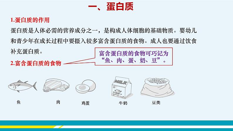 8.3 蛋白质 维生素 课件PPT+教案+练习04