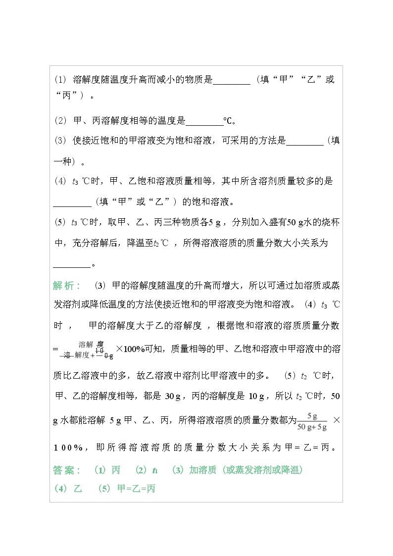 上海教育版化学九年级下册常考图片归纳03