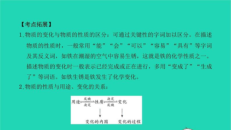 全国版2022中考化学第一篇教材梳理夯实基础第一单元走进化学世界讲本课件第7页