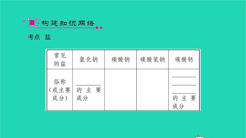 全国版2022中考化学第一篇教材梳理夯实基础第十一单元盐化肥第1课时生活中常见的盐讲本课件03