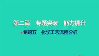 全国版2022中考化学第二篇专题突破能力提升专题五化学工艺流程分析练本课件