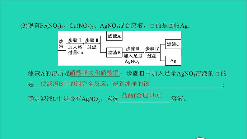 全国版2022中考化学第二篇专题突破能力提升专题五化学工艺流程分析练本课件06