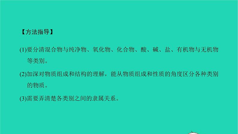 全国版2022中考化学第二篇专题突破能力提升专题一化学学习方法的应用讲本课件第6页